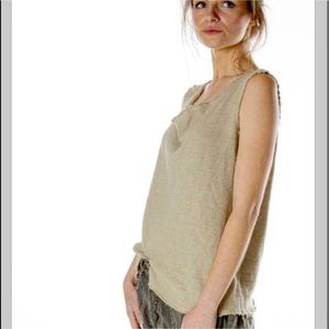 NWT Solana Sleeveless Sweater Magnolia Pearl